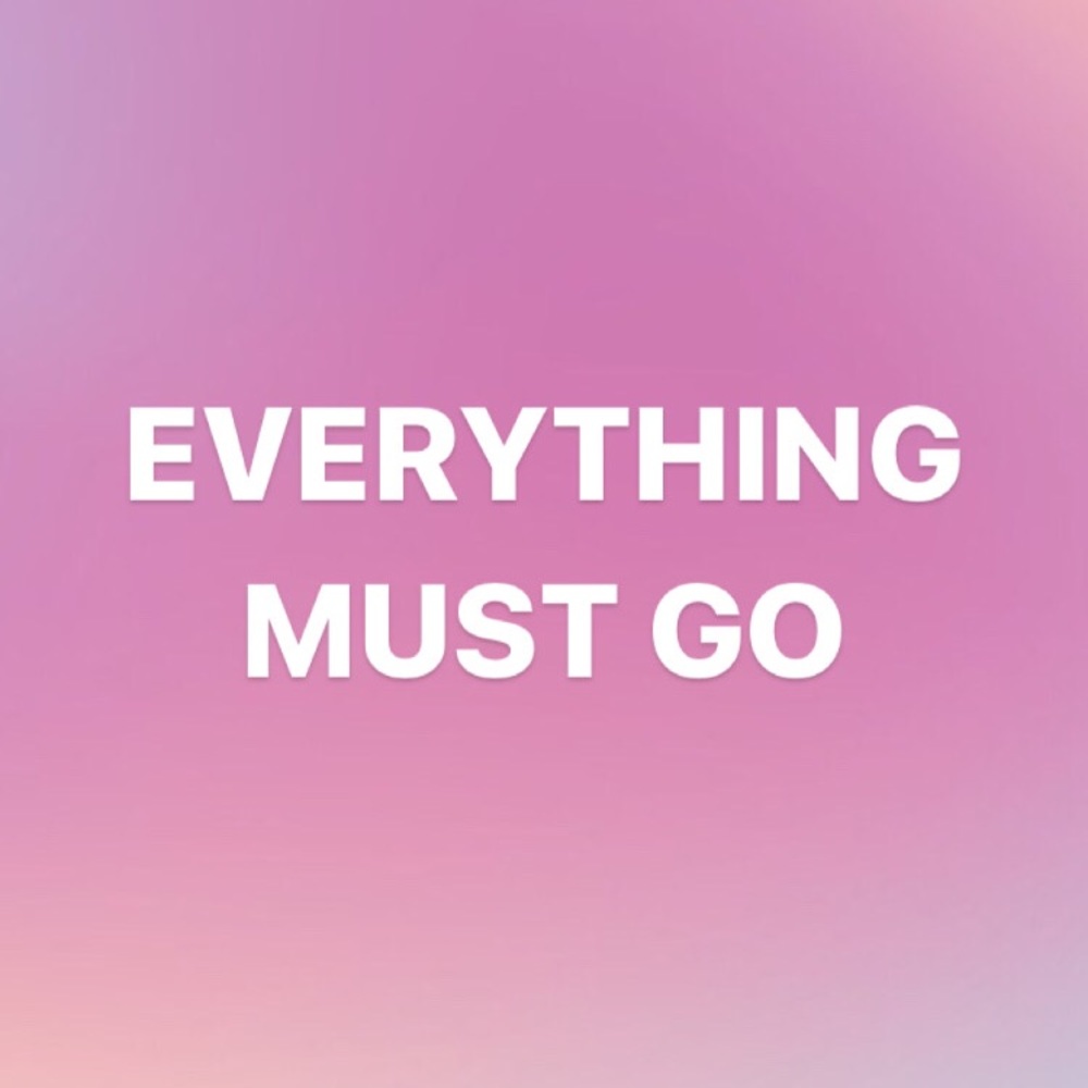 EVERYTHING MUST GO! Make an offer!